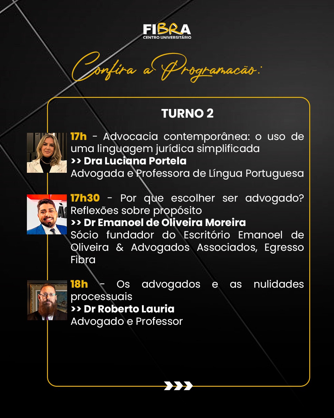 Dia do Advogado - Tarde