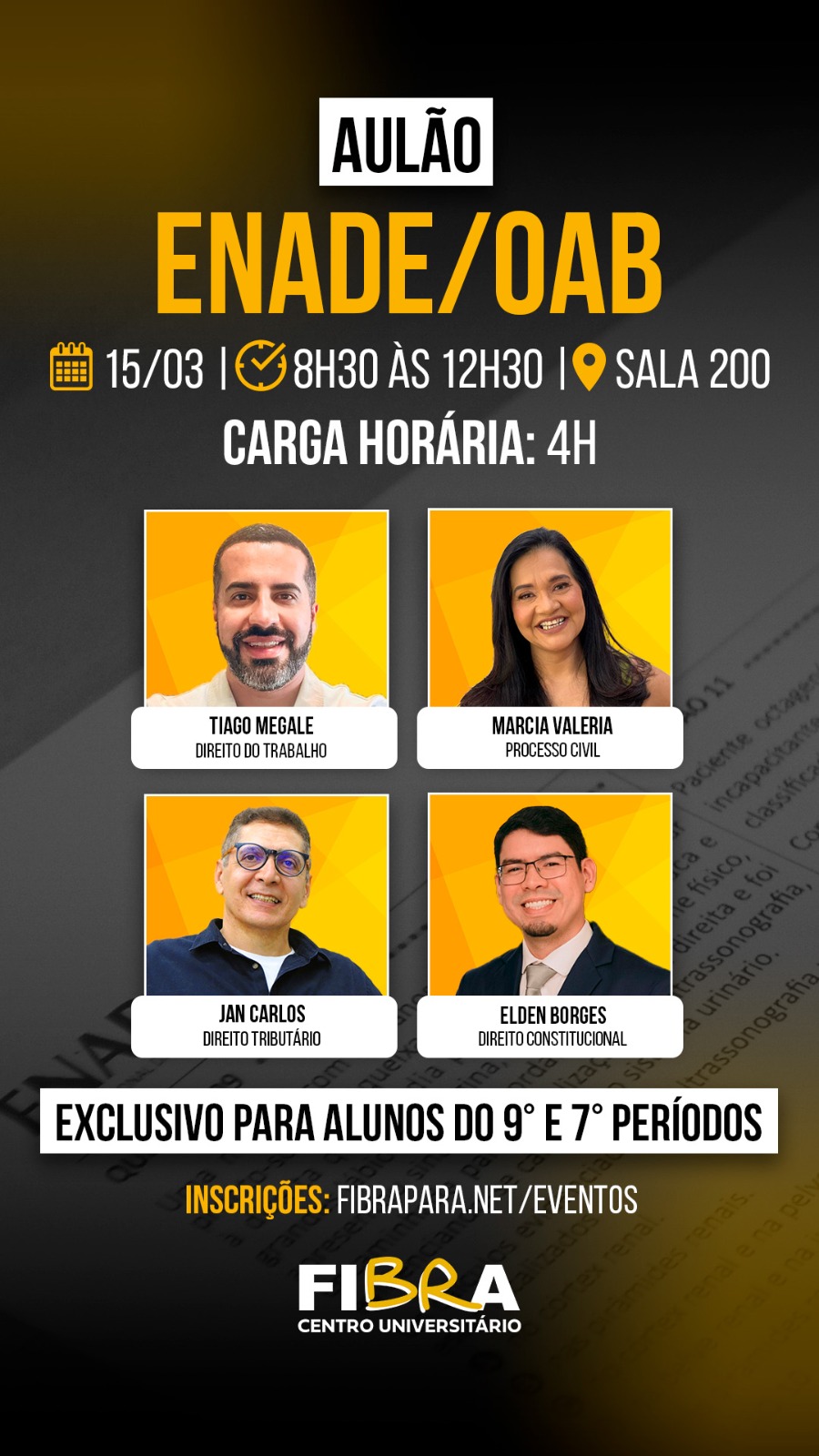 Dicas Quentes - ENADE/OAB