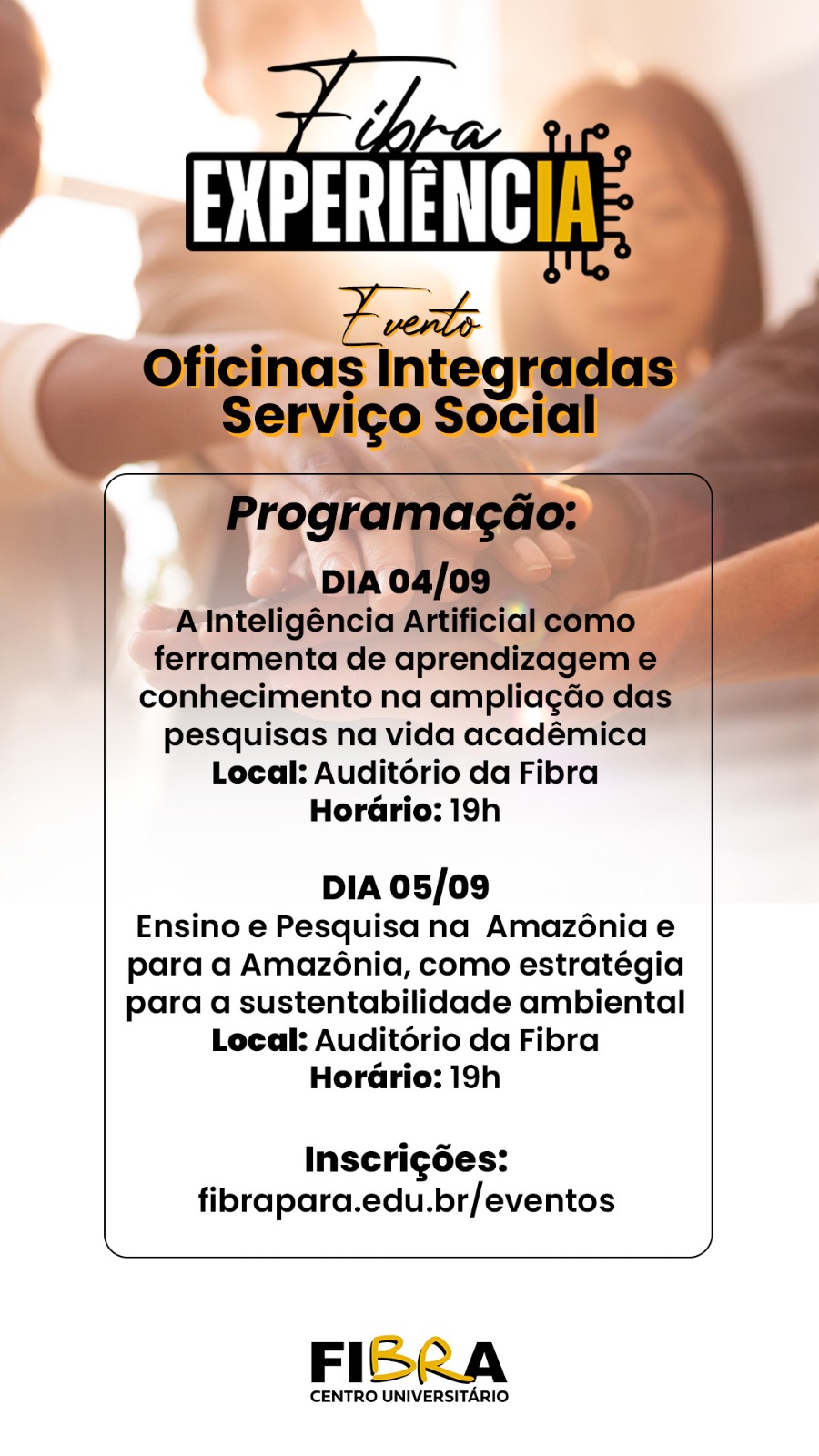 Oficinas Integradas - Serviço Social
