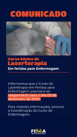 Curso de Laserterapia em Feridas para Enfermagem