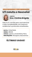 Aula Inaugural - UTI Adulto e Neonatal